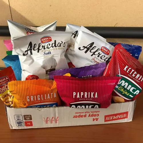 Nuova collaborazione con “Amica Chips”